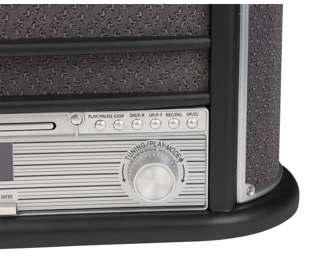 Denver MRD-51 z gramofonem czarne - 1348285 - zdjęcie 6
